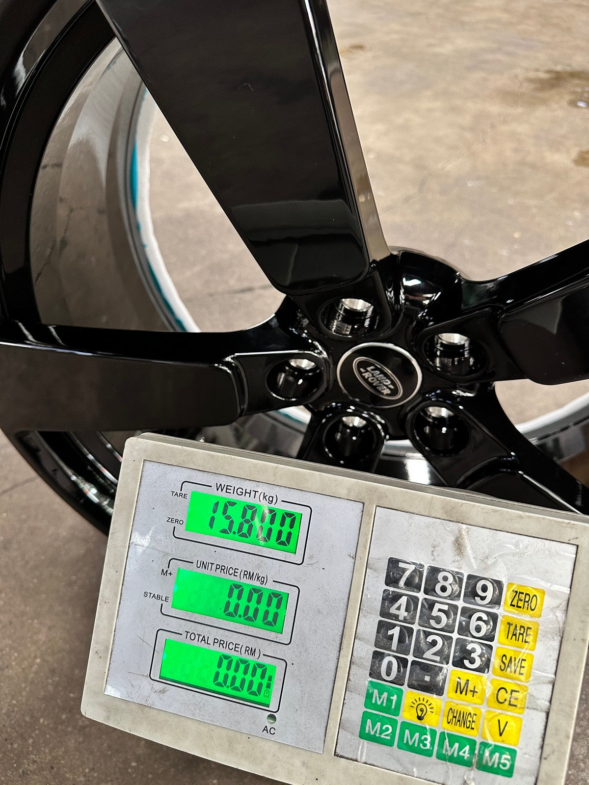 New 22X9.5 ET35 Overdrive Forged Rim (5 wheel) Gloss Black 5X120