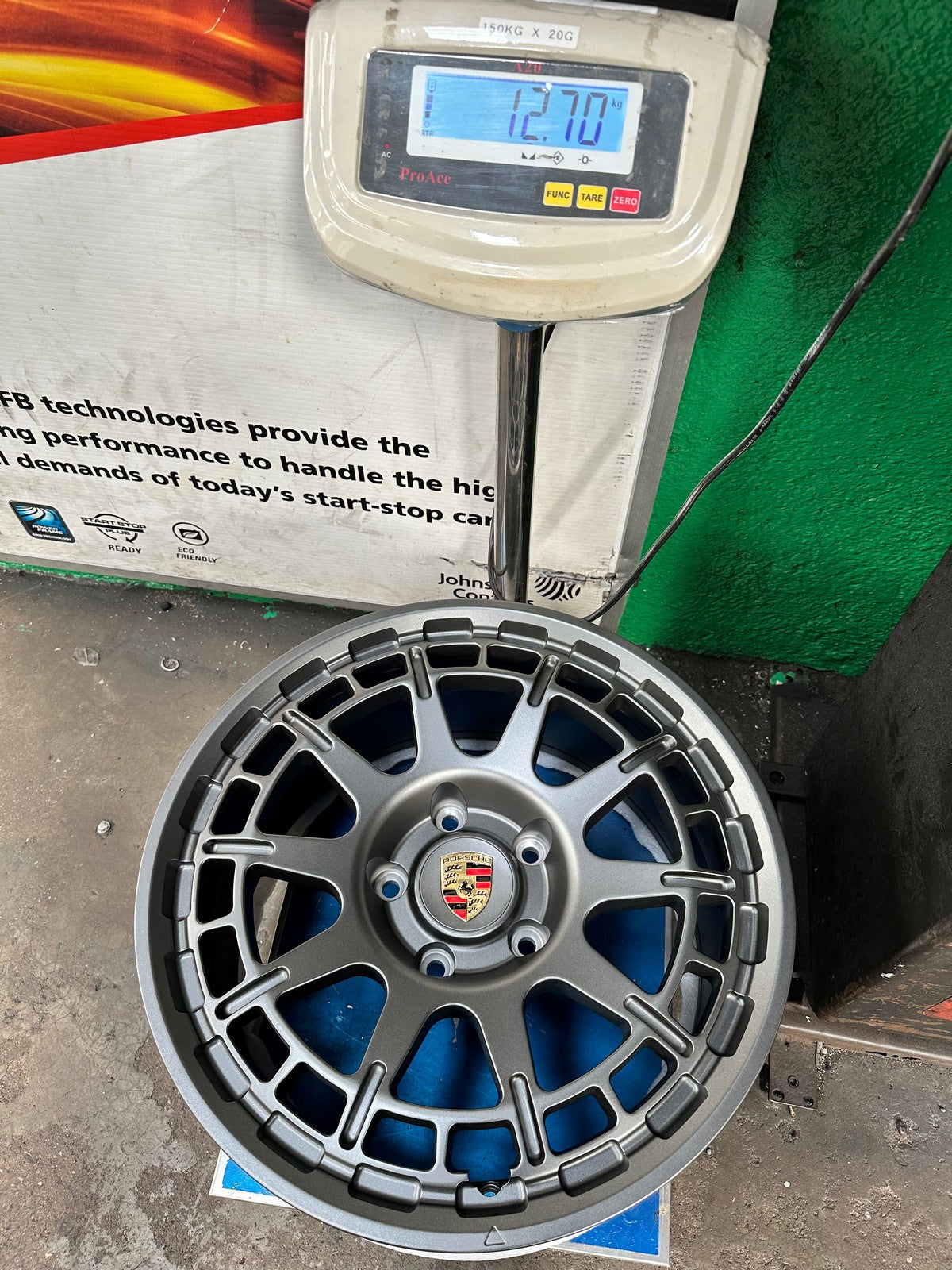 New 18X9 ET30 Overdrive Forged Rim (4 wheel) Matt Gunmetal 5X130