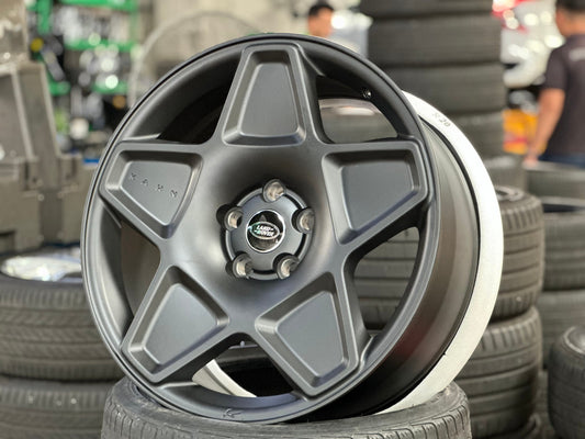 New 20X9 ET35 Overdrive Forged Rim (4 wheel) Matt Black 5X120