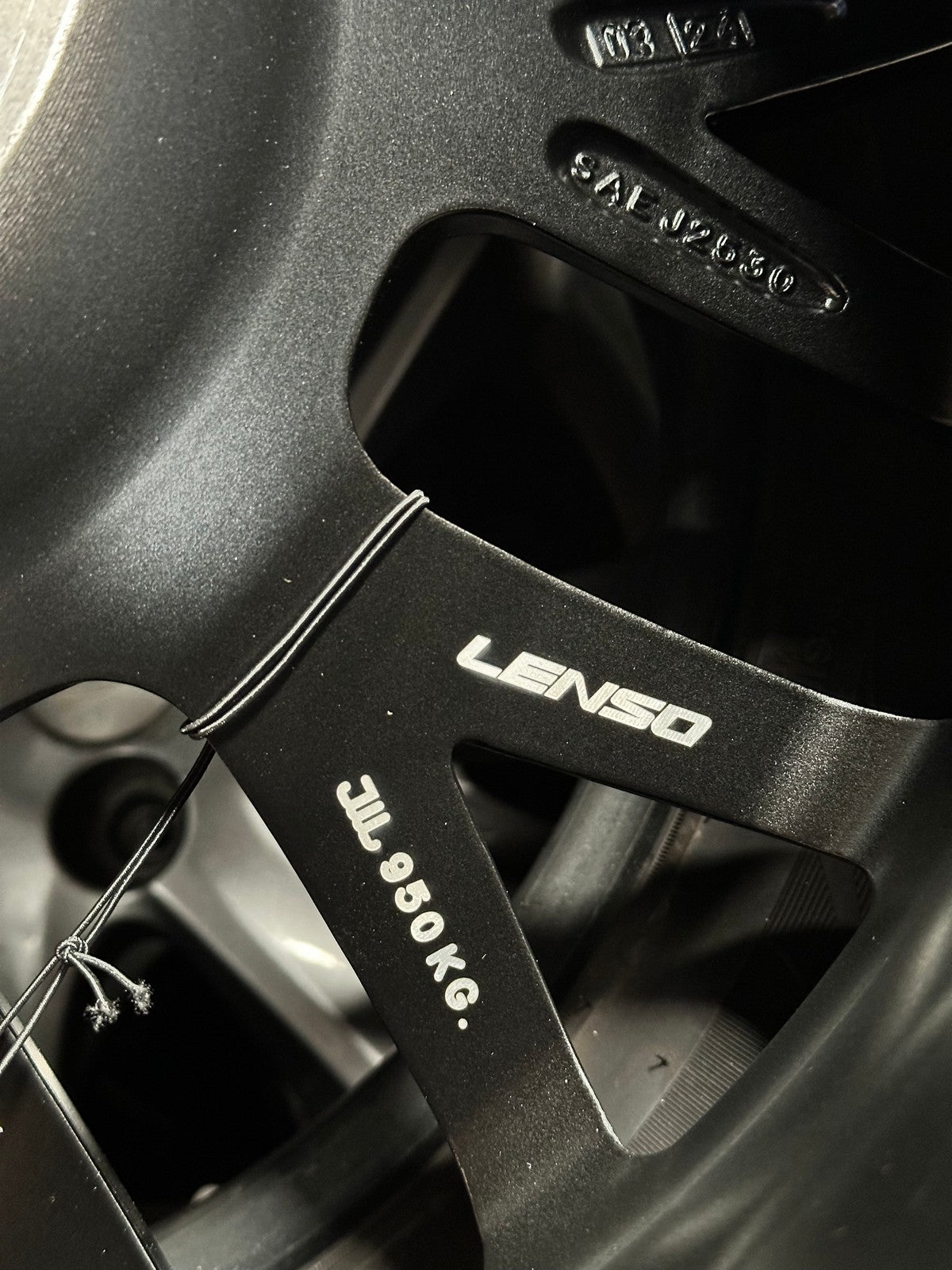 New 18X9 ET0 Lenso Cezar Rim (4 wheel) Matt Black 6X114.3