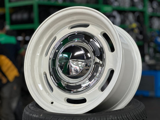 New 16X8 ET0 Dean CrossRim (4 wheel) Gloss White 6X139.7