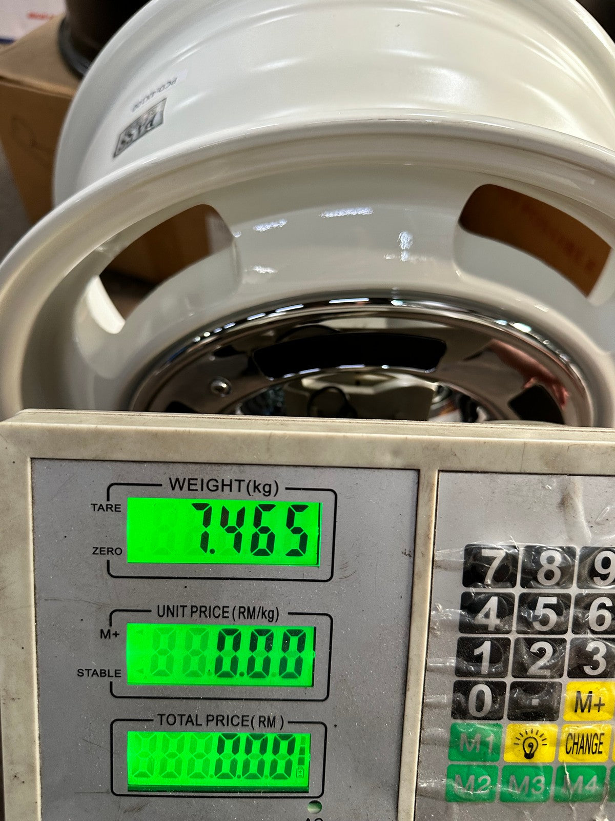 New 15X6 ET38 Dean Cross Rim (4 wheel) Gloss White 4X100