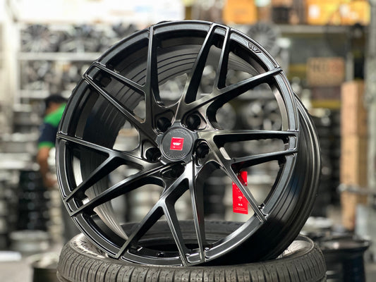 New 19X8.5 ET30 Ispiri FFRM Rim (4 wheel) Matt Black 5X112