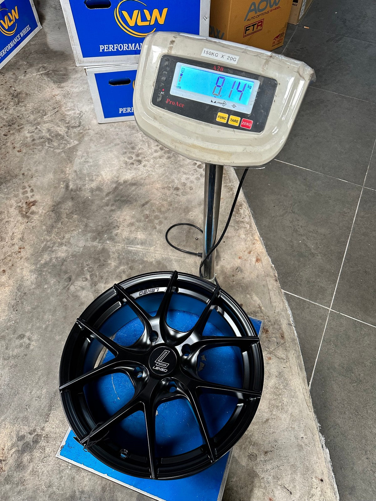 New 16X7 ET35 Lenso Jager Dyna Rim (4 wheel) Matt Black 4X114.3