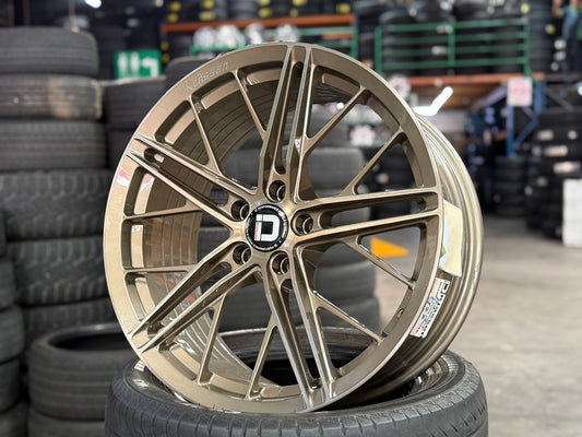 New 19X8.5 ET25 Klassen ID F53R Rim (4 wheel) Gloss Gunmetal 5X112