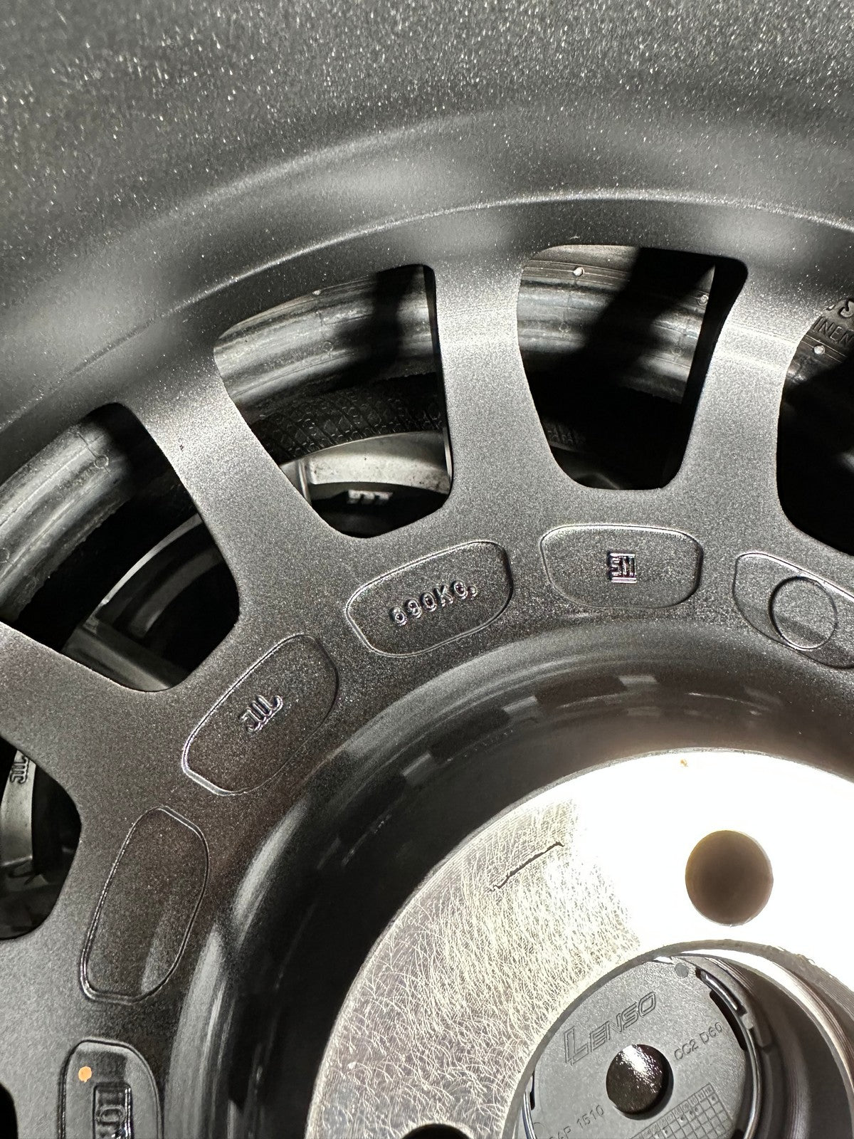 New 16X7 ET40 Lenso M1K Rim (4 wheel) Matt Gunmetal 4X100