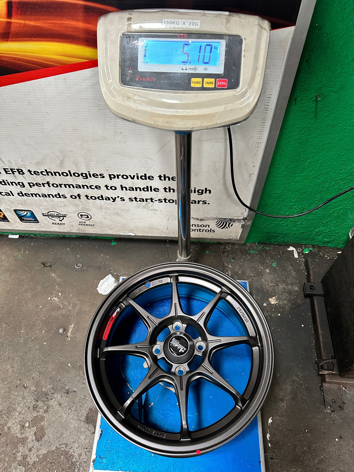 New 15X6.5 ET38 Advanti MI526 Rim (4 wheel) Matt Gunmetal 4X100