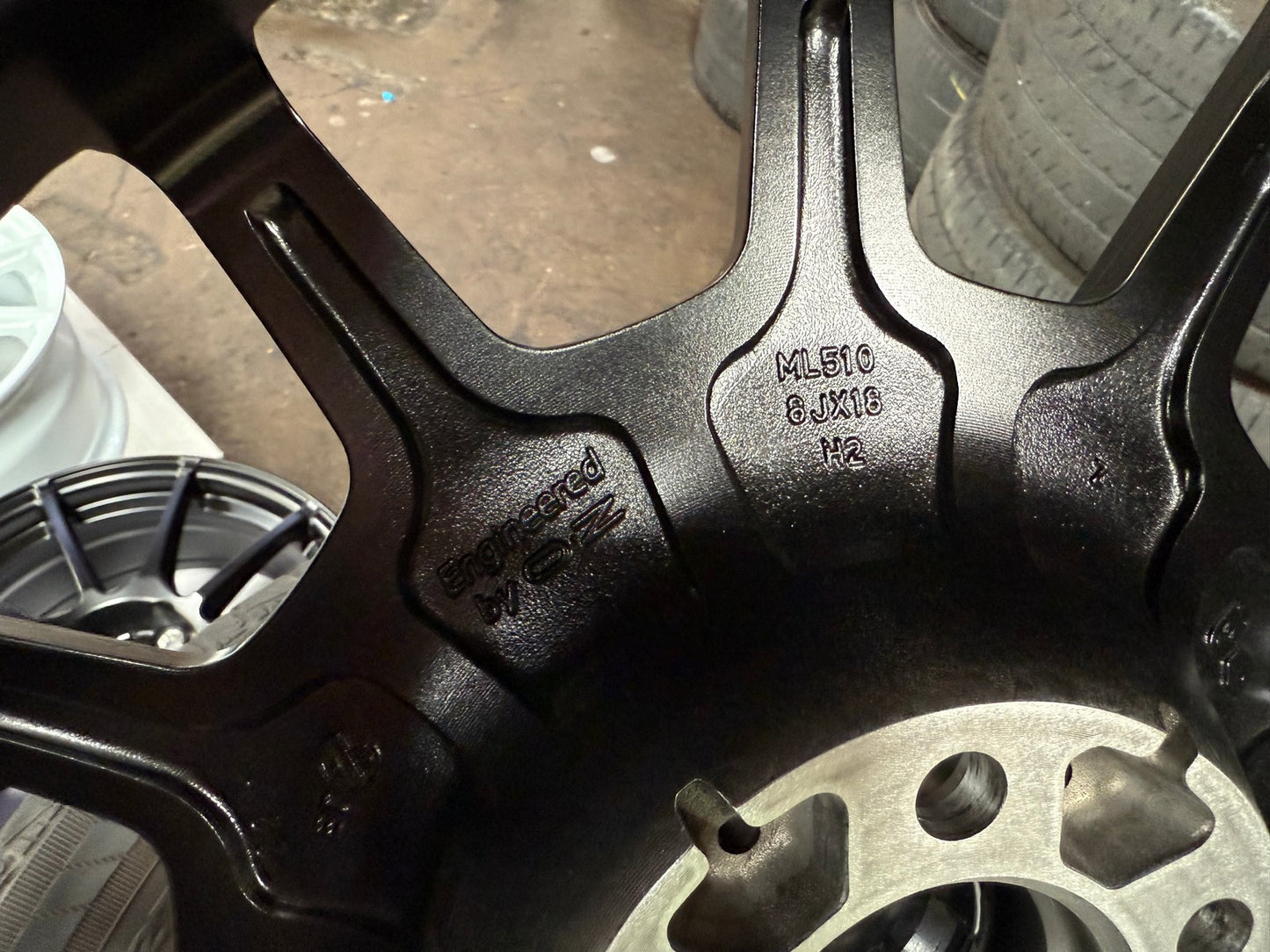 New 18X8 ET45 Sparco Terra Rim (4 wheel) Matt Black 5X112