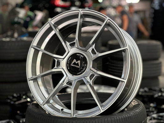 New 18X8 ET45 Motec MCR5 Rim (4 wheel) Gloss Gunmetal 5X112