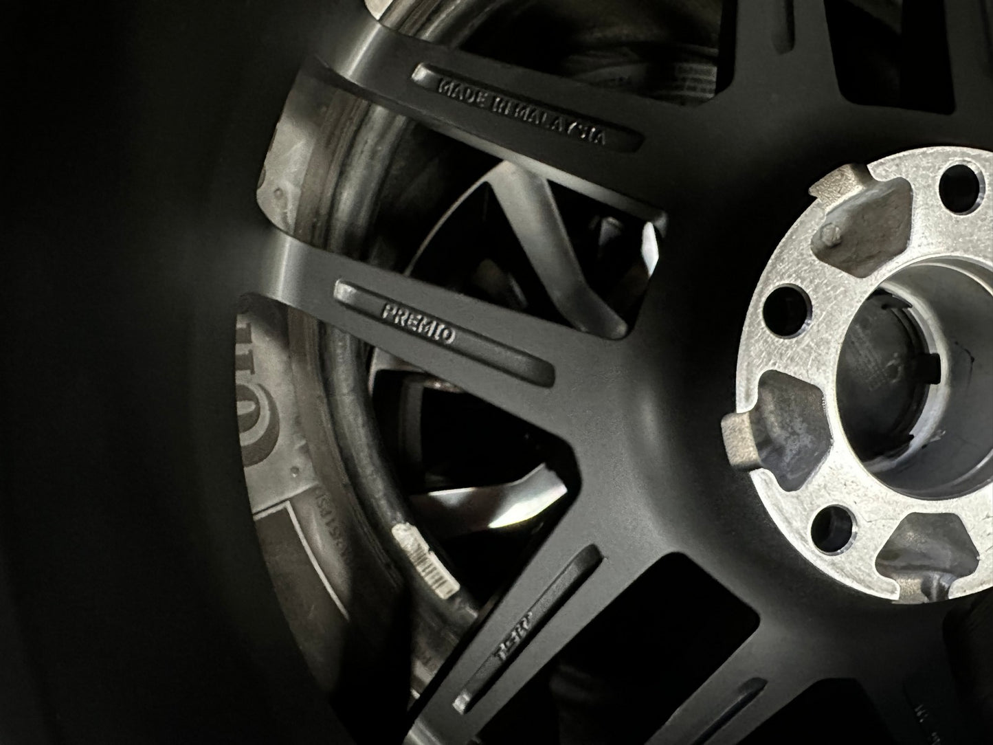 New 20X8.5 ET35 TSW Premio Rim (4 wheel) Matt Black 5X120