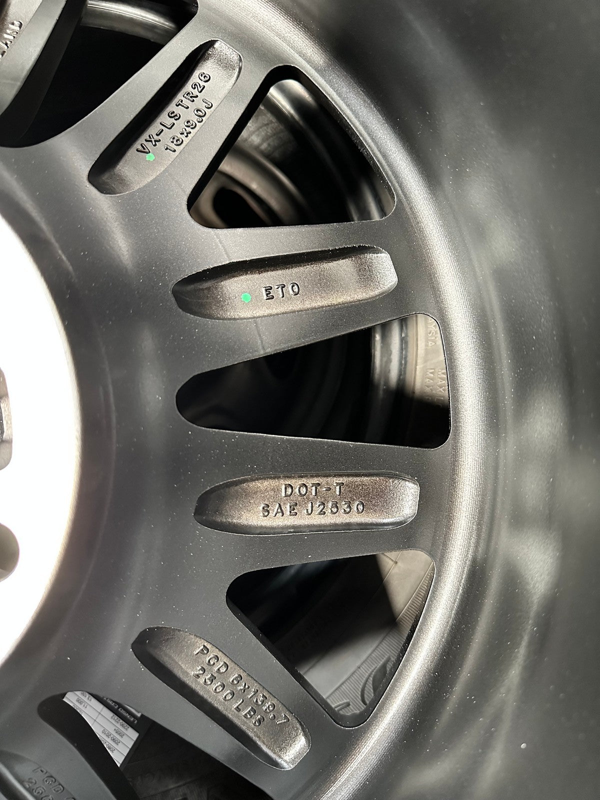 New 18X9 ET0 Lenso MX Marvel Rim (4 wheel) Matt Black 6X139.7