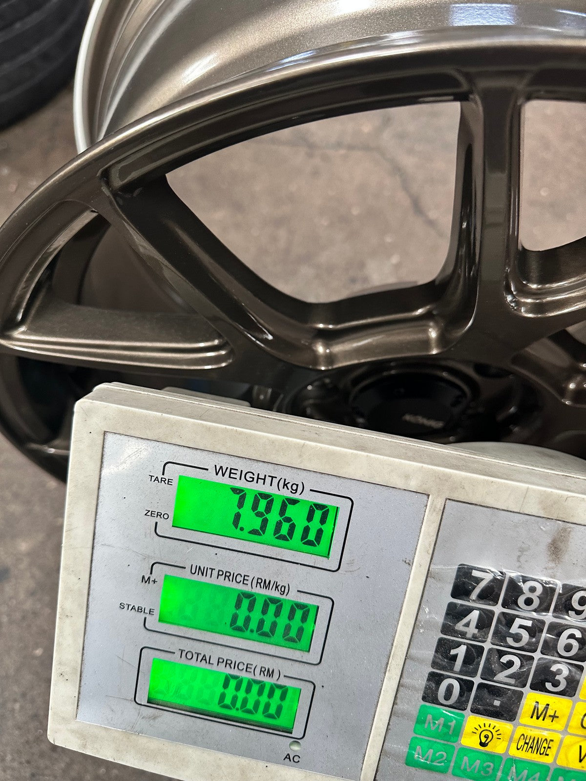 New 17X8 ET40 Konig Ampliform Rim (4 wheel) Gloss Bronze 5X114.3