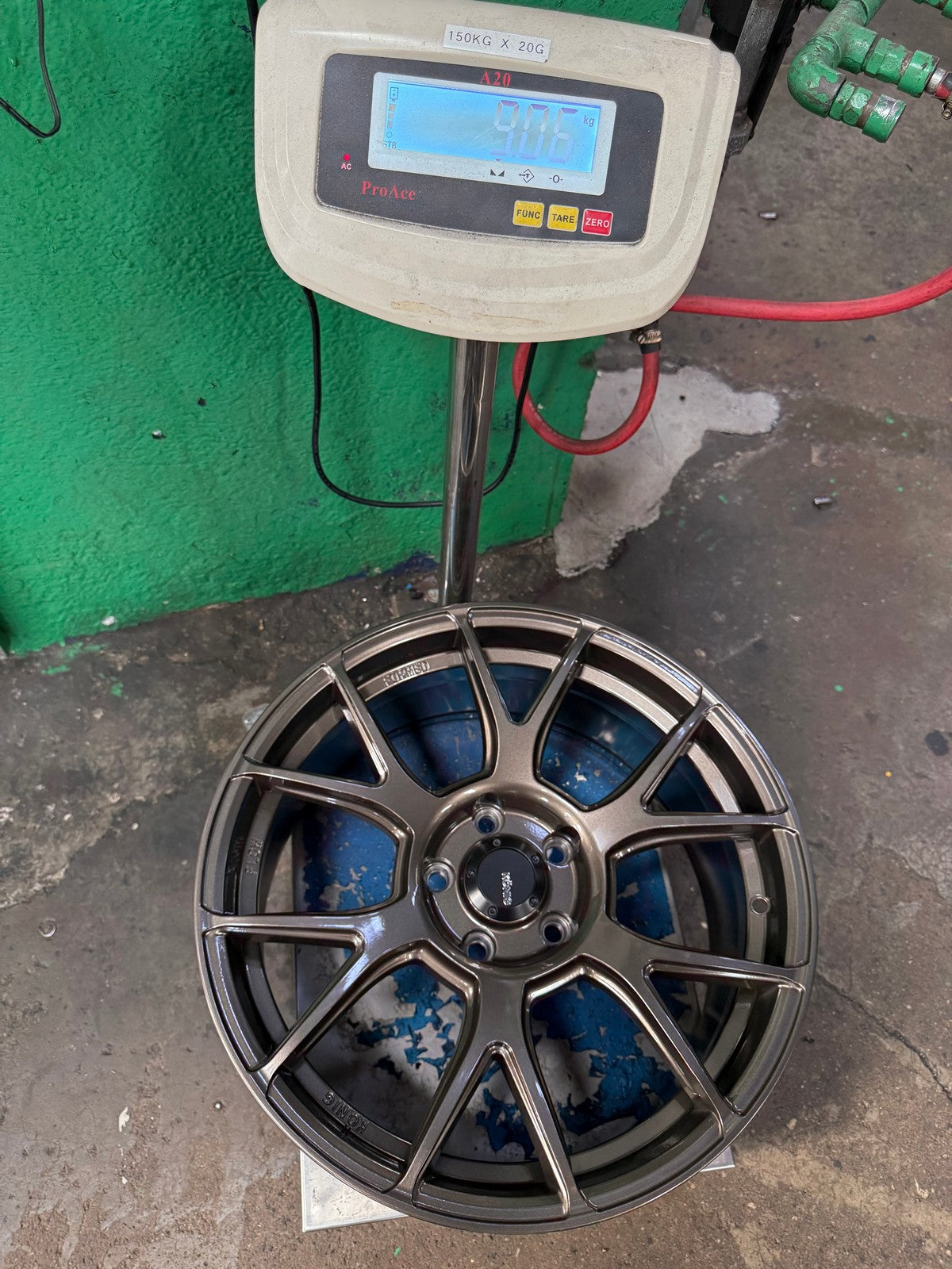 New 18X8.5 ET35 Konig Ampliform Rim (4 wheel) Gloss Bronze 5X114.3