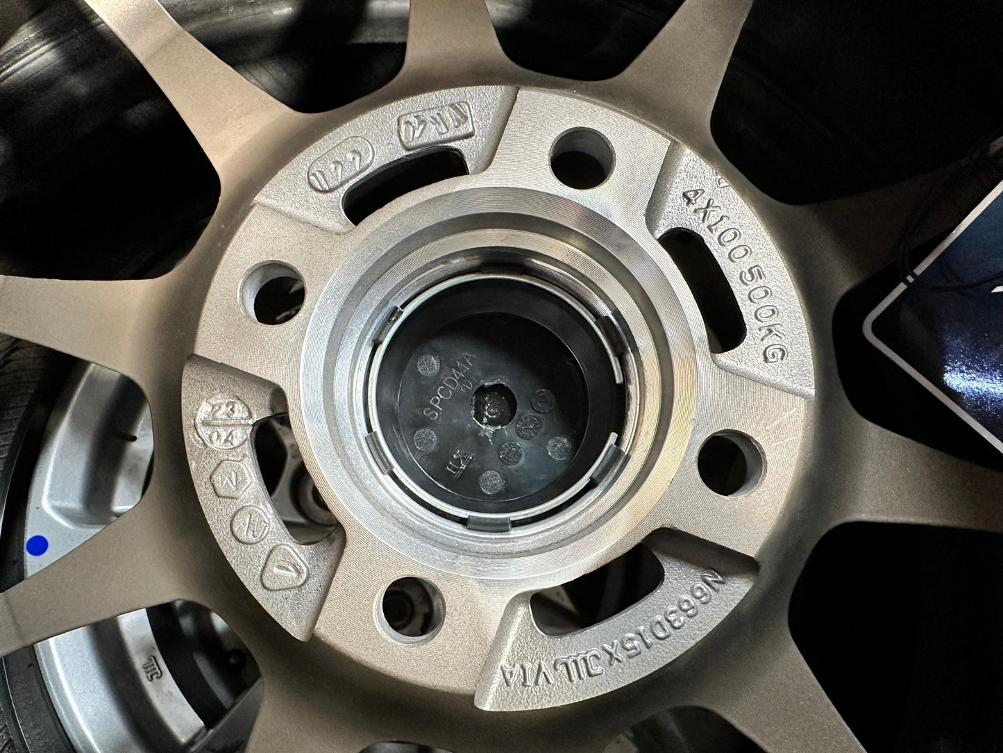 New 15X7 ET35 Advanti Tallo Rim (4 wheel) Gloss Bronze 4X100