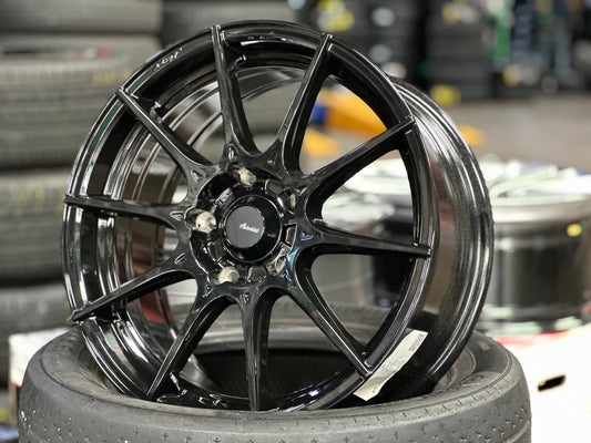 New 16X7 ET40 Advanti Storm S1 Rim (4 wheel) Gloss Black 5X114.3