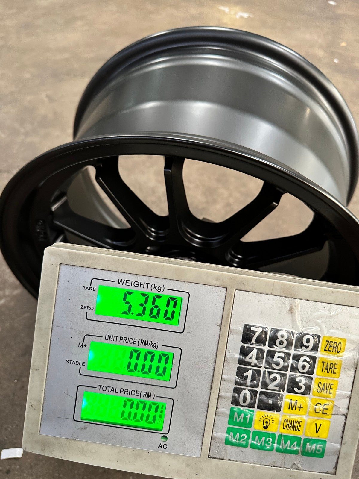 New 15X7.5 ET35 Konig Hypergram Rim (4 wheel) Matt Black 4X100