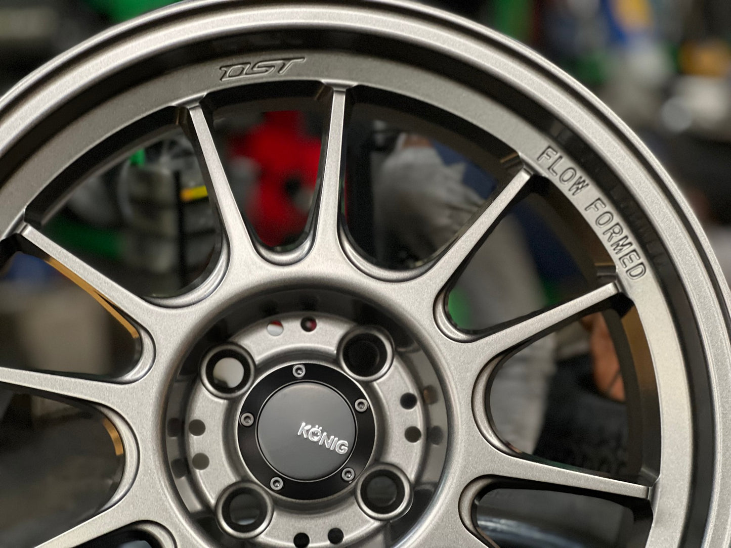 New 16X7.5 ET38 Konig Hypergram Rim (4 wheel) Matt Bronze 4X100