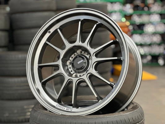 New 18X9.5 ET35 Konig Hypergram Rim (4 wheel) Matt Gunmetal 5X120