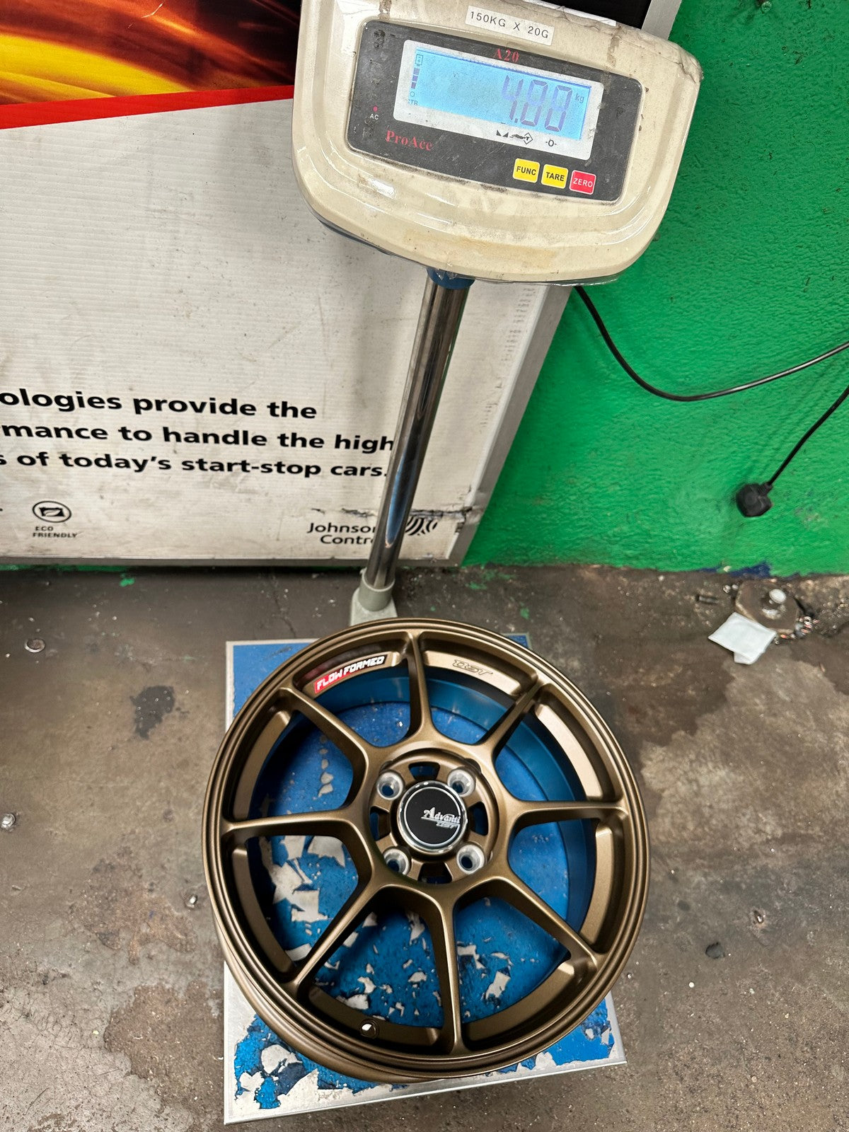 New 15X6.5 ET42 Advanti Blizzard Rim (4 wheel) Matt Bronze 4X100