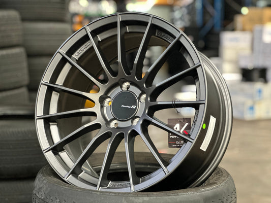 New 18X8.5 ET35 NK Performance RS05RR Rim (4 wheel) Matt Gunmetal 5X114.3