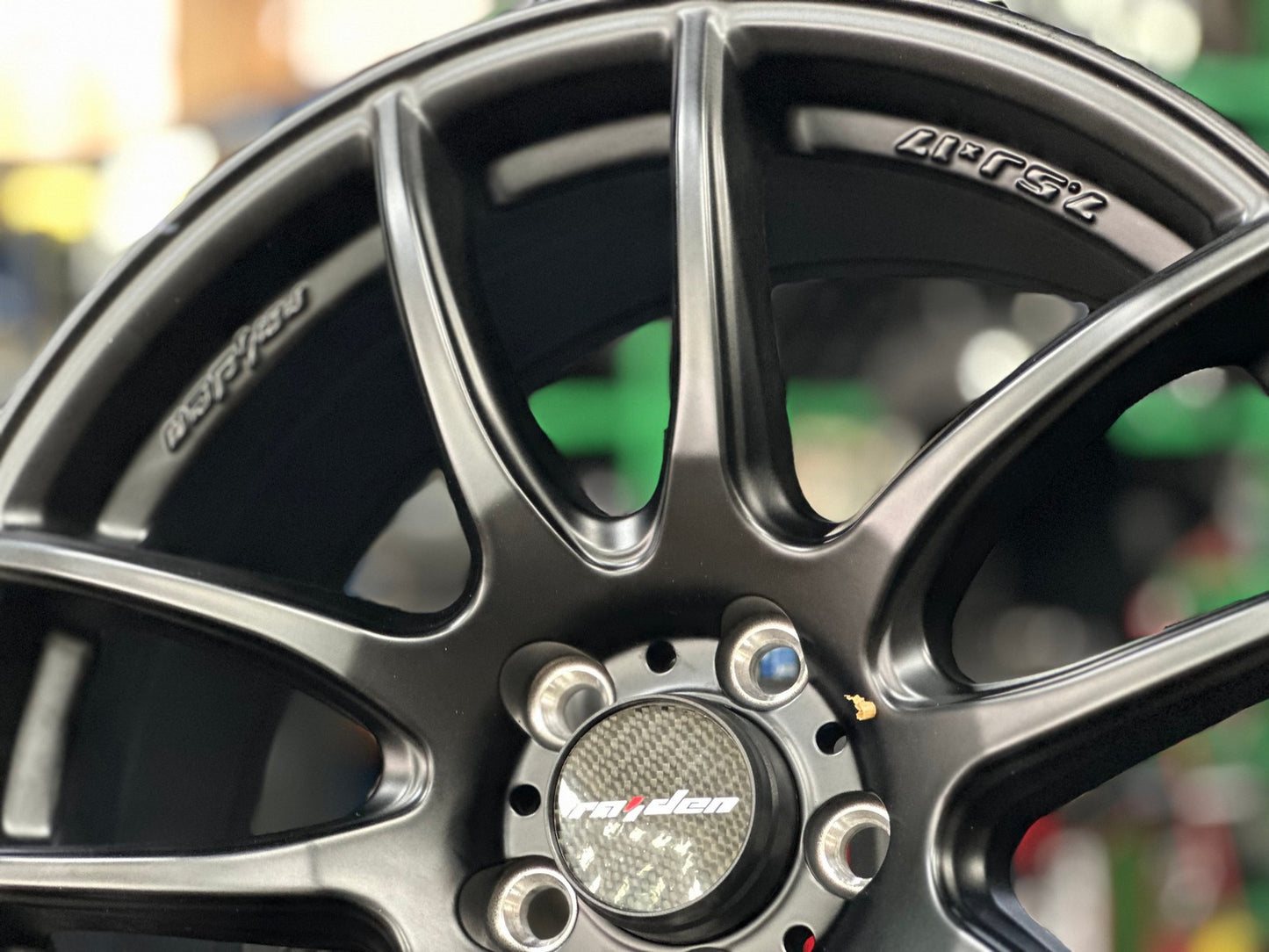 New 17X7.5 ET45 Lenso Project E Rim (4 wheel) Matt Black 5X100