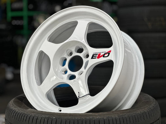 New 15X7 ET35 Lenso Project E Rim (4 wheel) Gloss Black 5X114.3