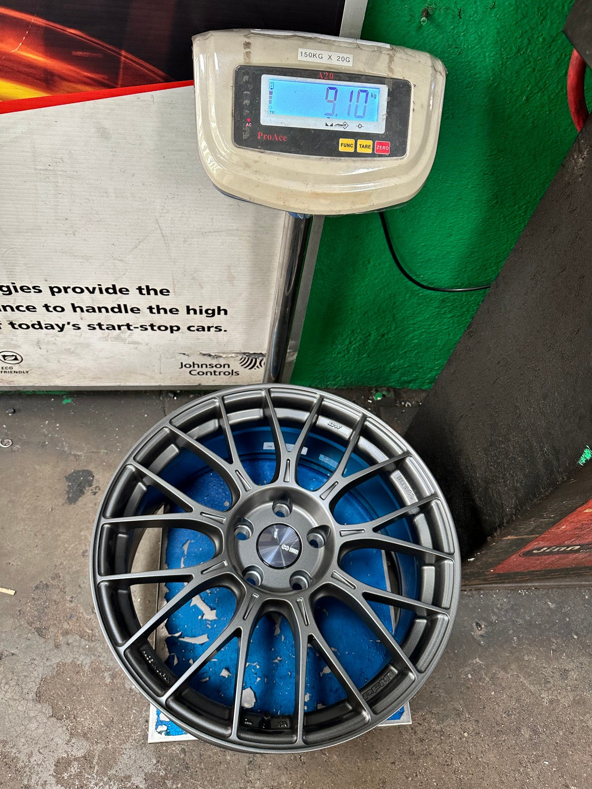 New 18X8.5 ET35 Enkei PFM1 Rim (4 wheel) Matt Gunmetal 5X114.3