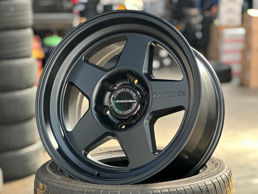 New 18X9 ET0 Raguna ZZYZX OX Japan Rim (4 wheel) Matt Black 6X139.7