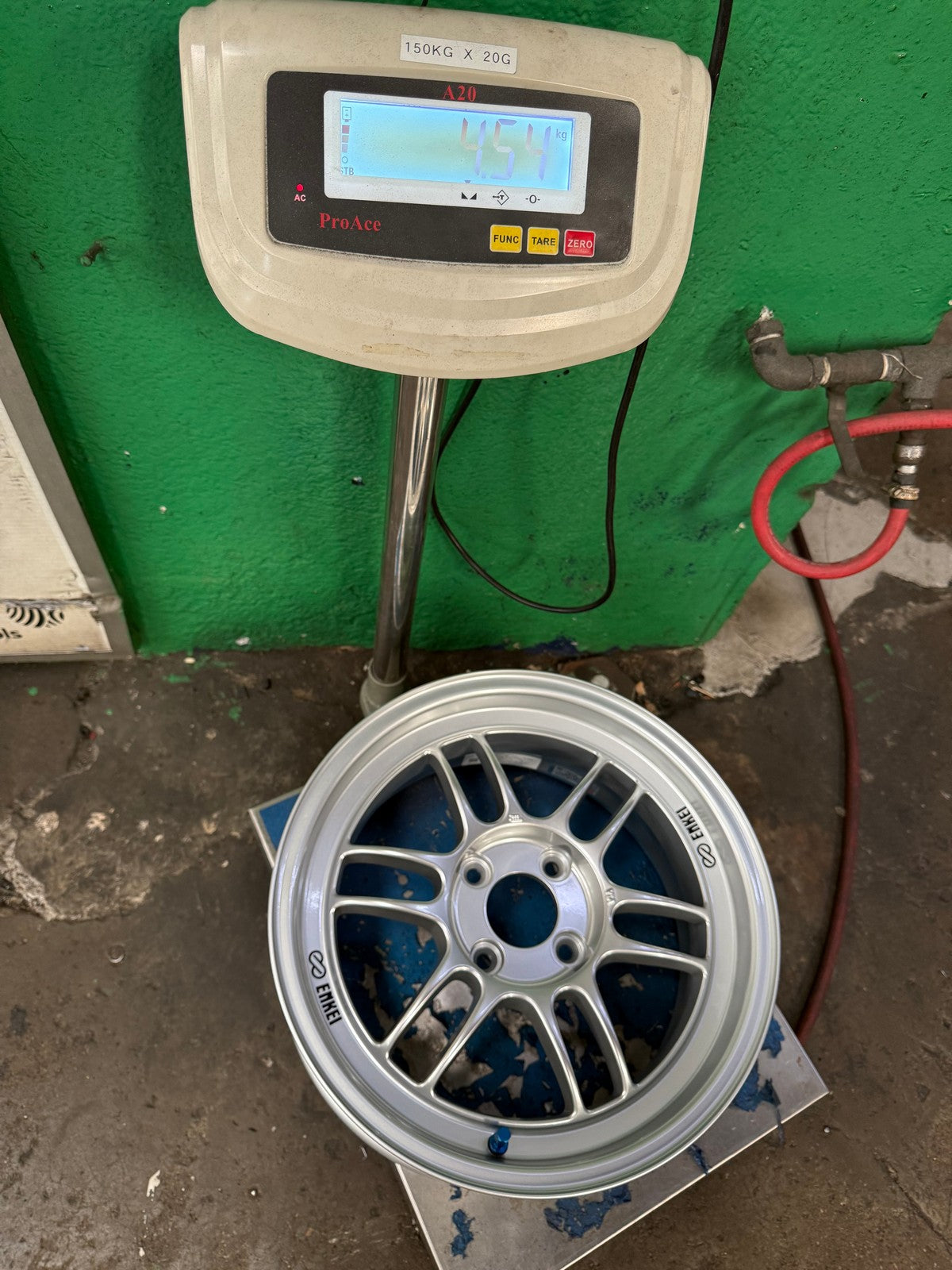 New 15X7 ET35 Enkei RPF1 Rim (4 wheel) Gloss Silver 4X100