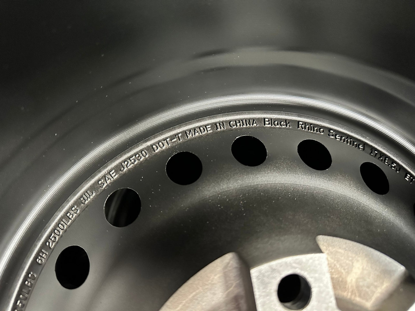 New 17X8.5 ET-10 Black Rhino Sentinel Rim (4 wheel) Matt Black 6X139.7