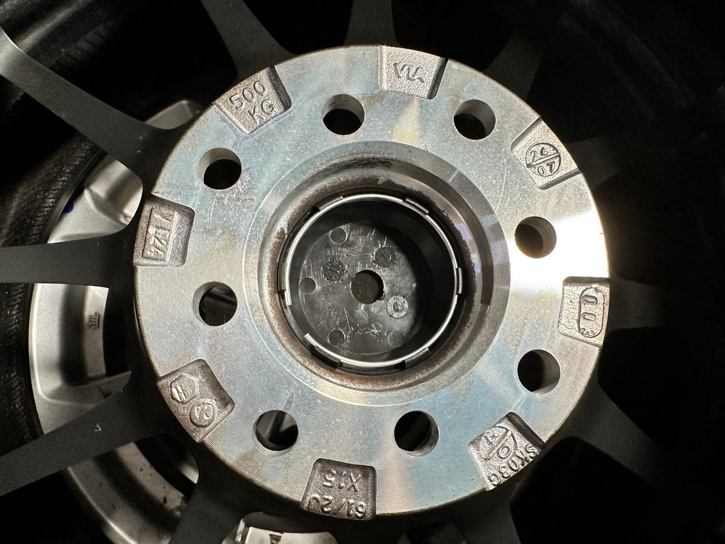 New 15X6.5 ET40 Advanti Parallex Rim (4 wheel) Matt Black 4X100