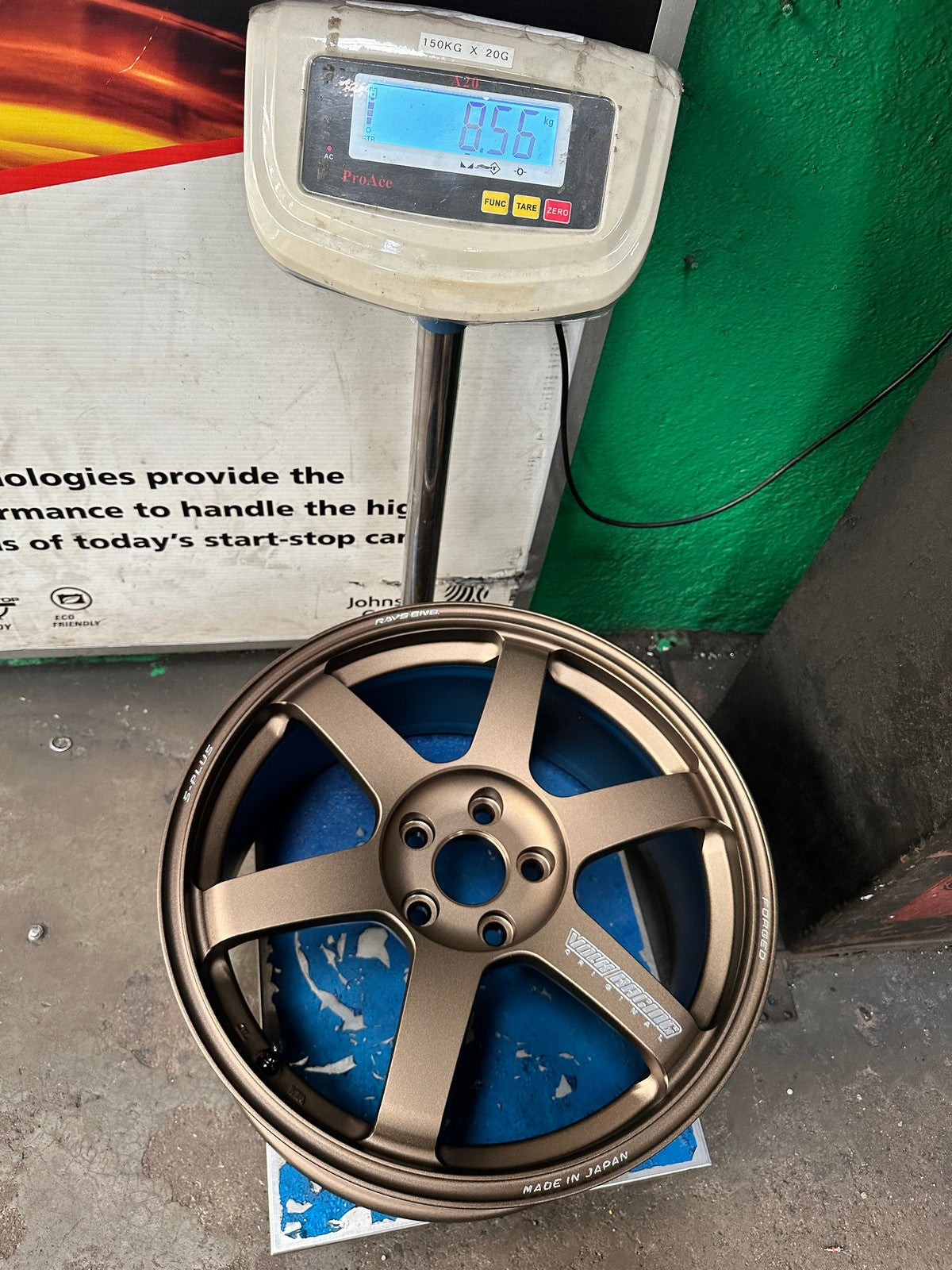 New 18X8.5 ET42 RAYS TE37 SAGA PLUS Rim (4 wheel) Matt Bronze 5X112