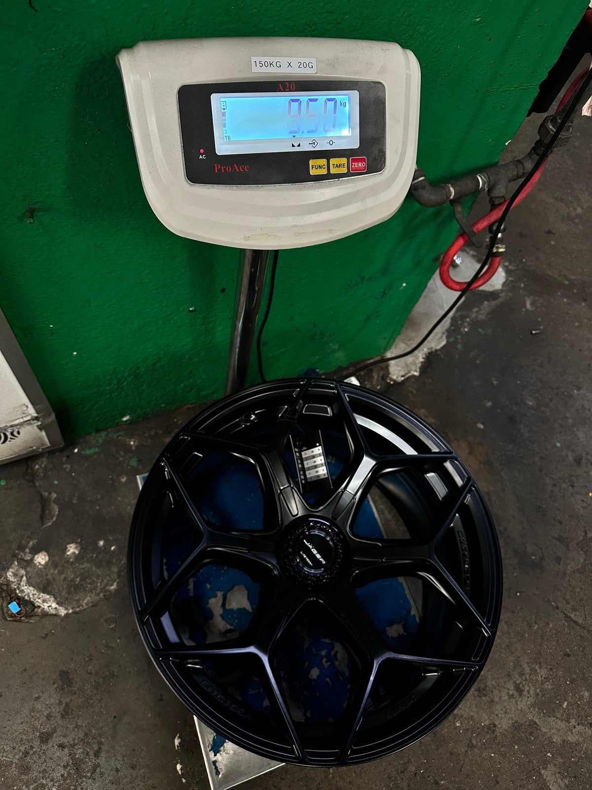 New 18X9 ET15 Lenso Vamos Rim (4 wheel) Matt Black 6X139.7