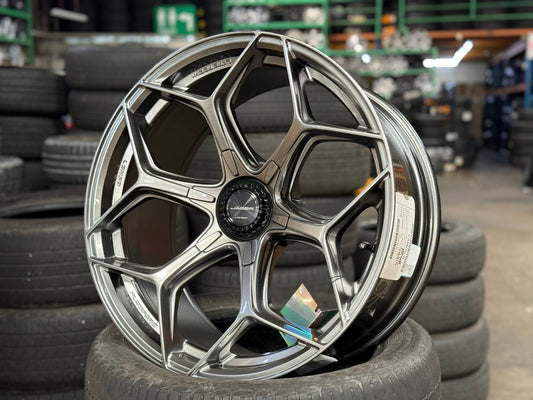 New 20X9 ET15 Lenso Vamos Rim (4 wheel) Hyper Black 6X139.7