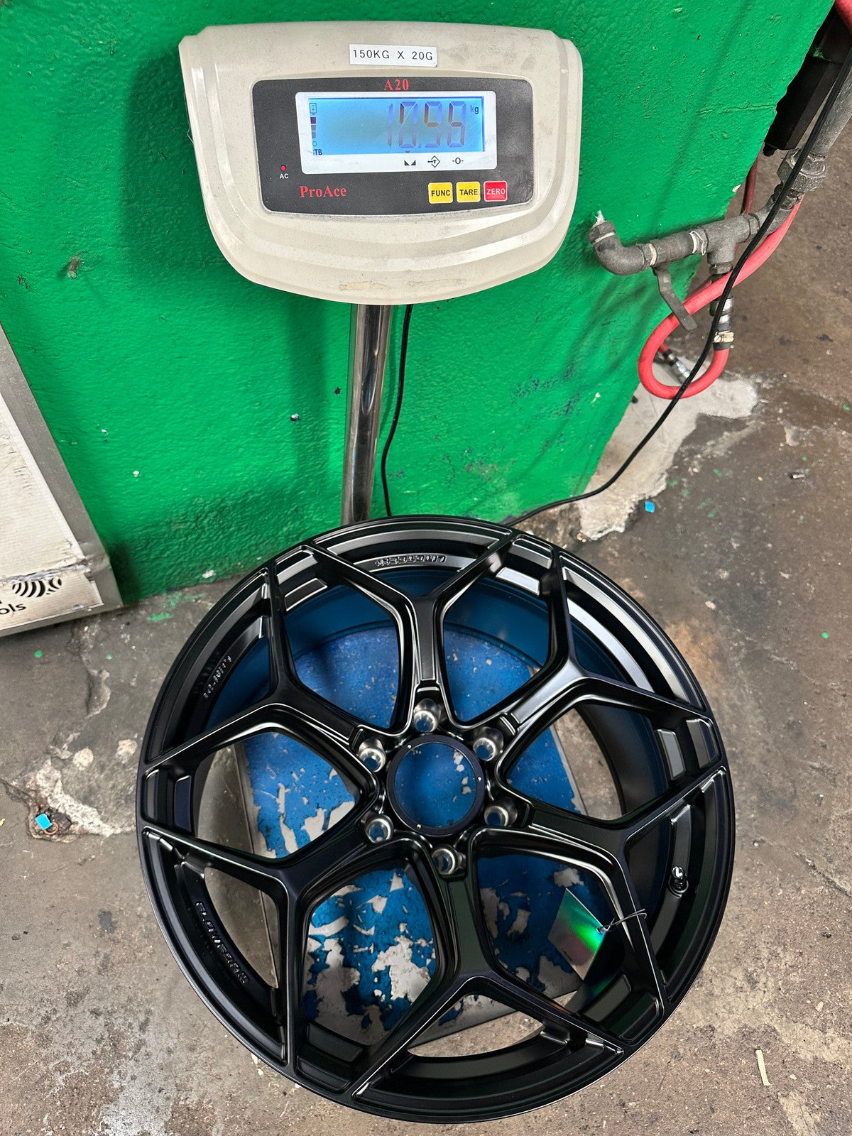 New 20X9 ET15 Lenso Vamos Rim (4 wheel) Matt Black 6X139.7