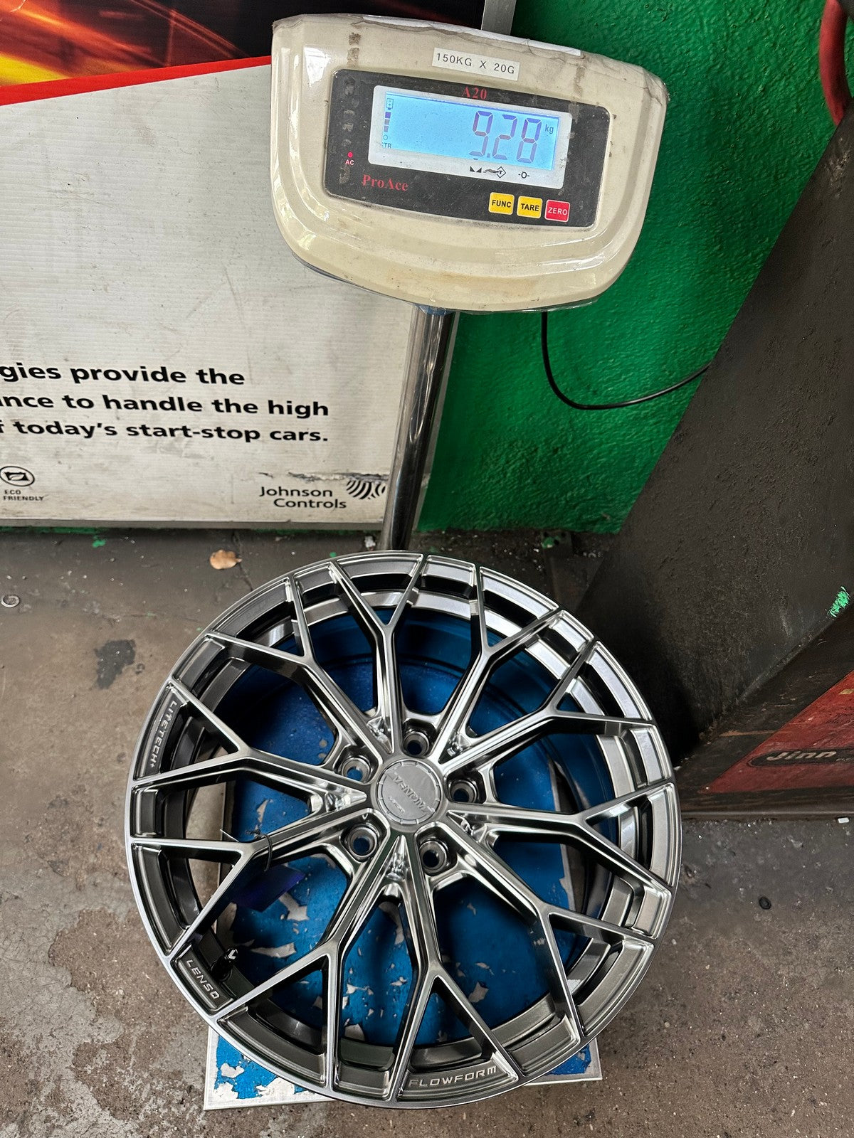 New 18X8.5 ET35 Lenso VNA Rim (4 wheel) Matt Gunmetal 5X114.3