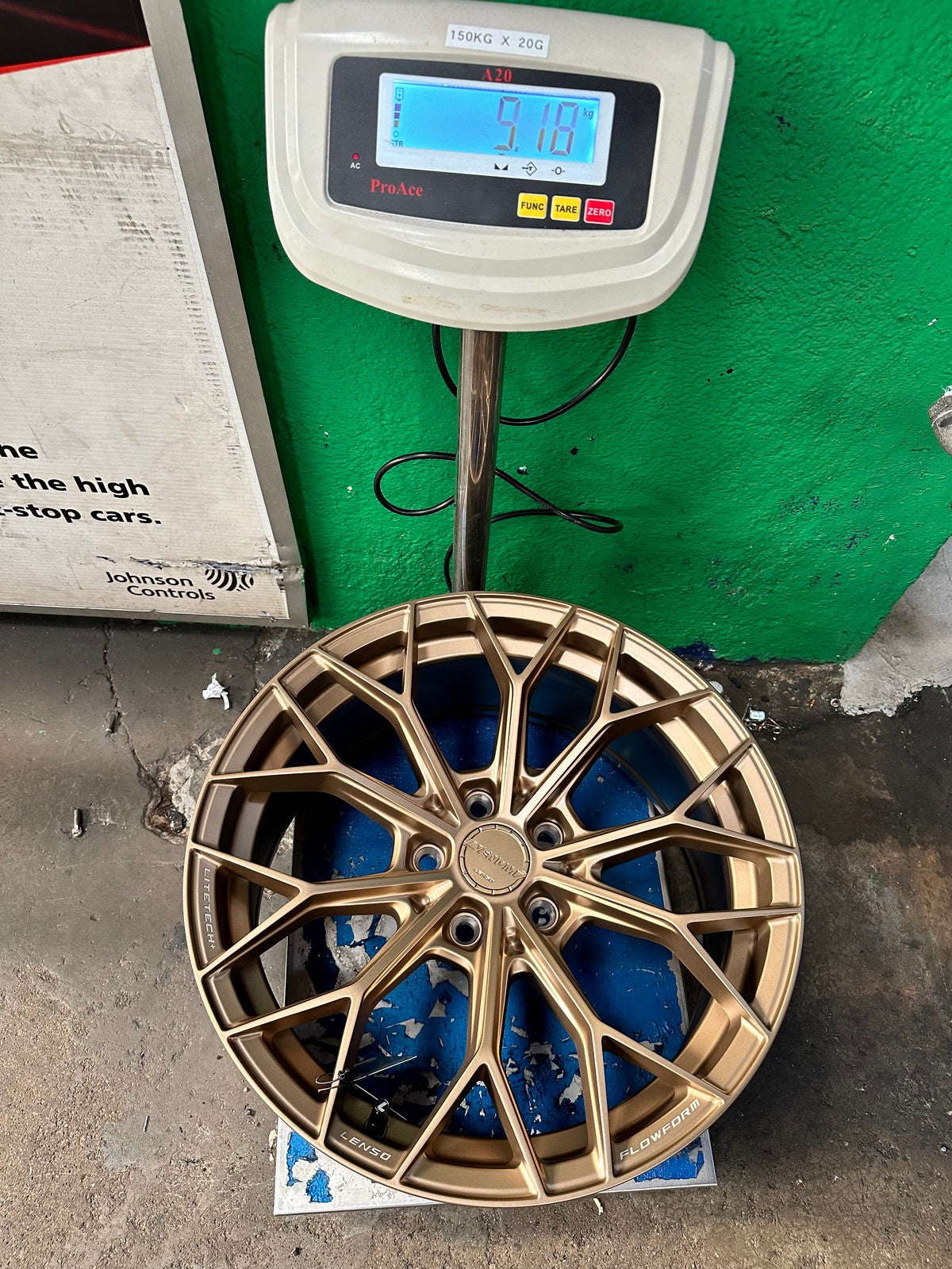 New 18X8.5 ET35 Lenso VNA Rim (4 wheel) Matt Bronze 5X114.3