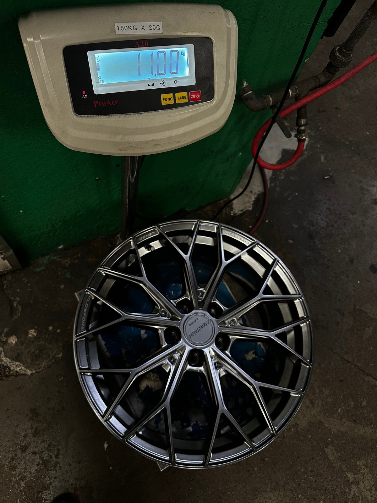 New 19X8.5 ET35 Lenso VNA Rim (4 wheel) Matt Gunmetal 5X114.3