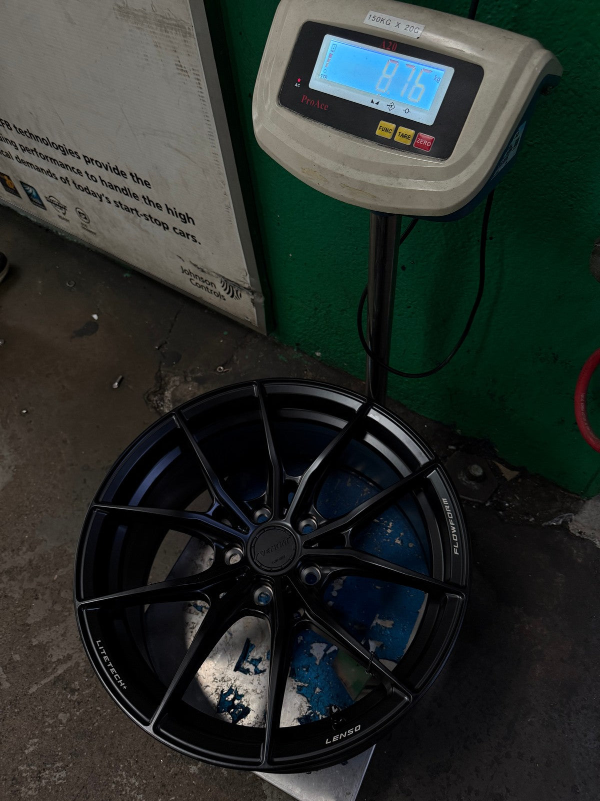 New 18X8.5 ET35 Lenso VNB Rim (4 wheel) Matt Black 5X114.3