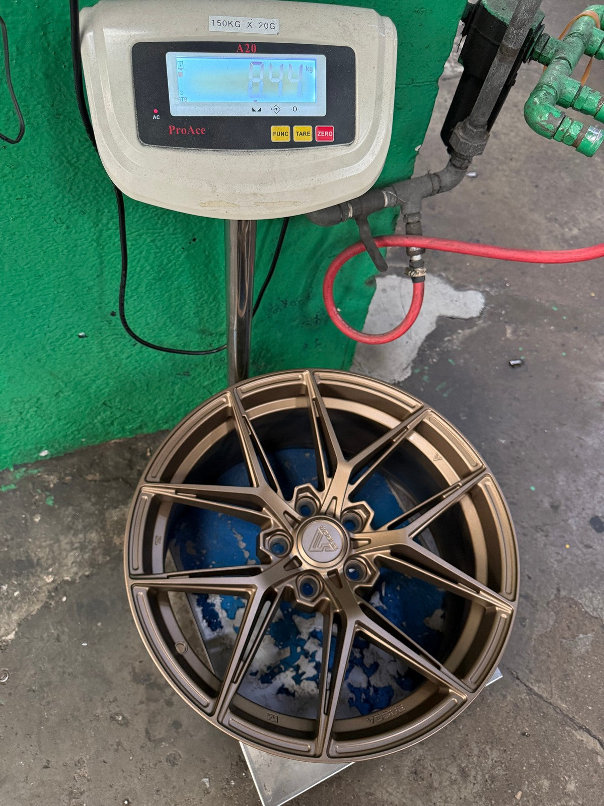 New 18X8.5 ET35 Vogue VWF218 Rim (4 wheel) Matt Bronze 5X114.3