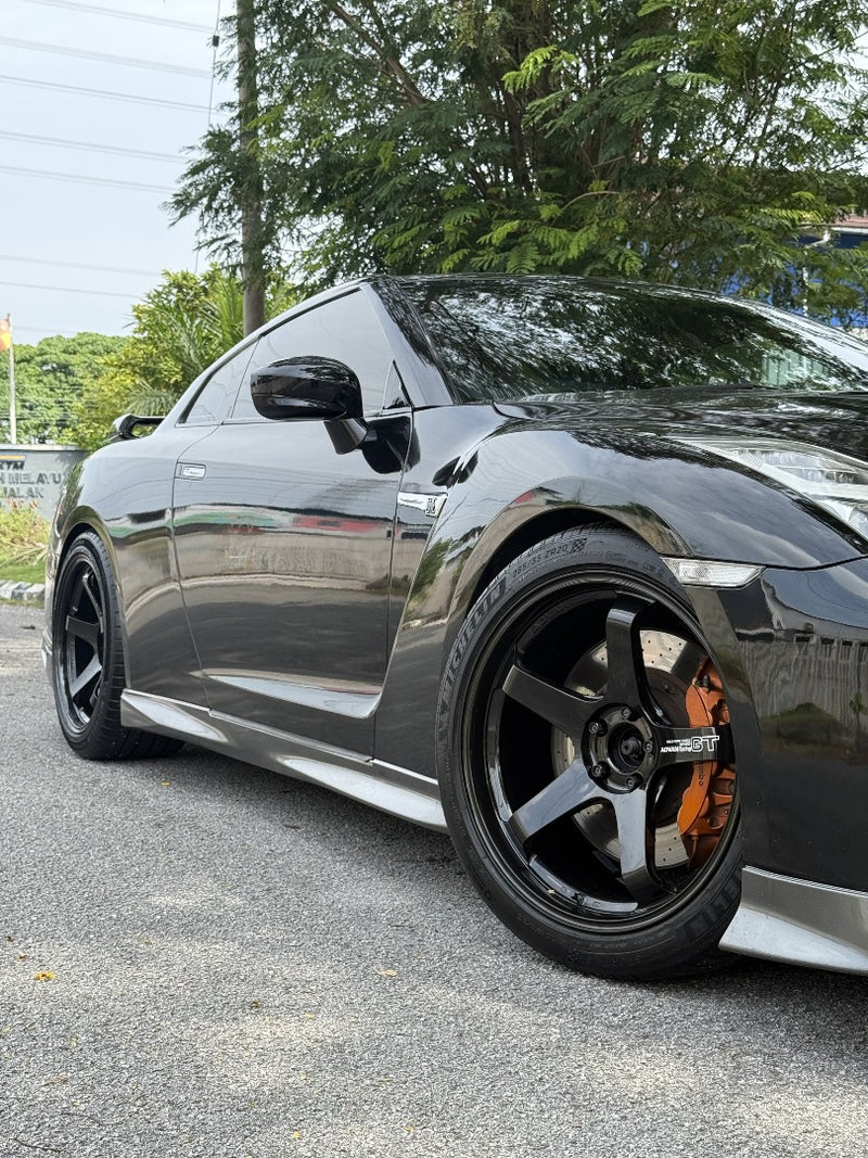 New 17X8 ET33 Mecedes Design Monoblock Rim (4 wheel) Gloss Silver 5X112