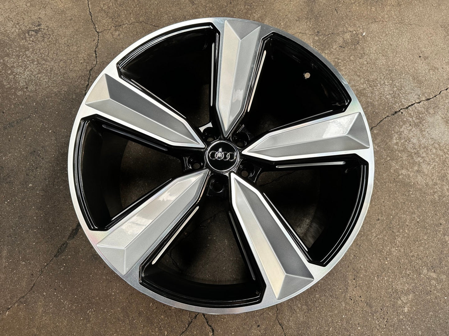 New 21X9 ET30 Audi RS5 Design Rim (4 wheel) Gloss Black PF 5X112