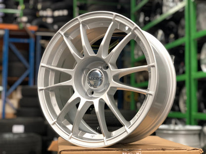 New 15X7 ET35 6050 Rim (4 wheel) Gloss Silver 4X100