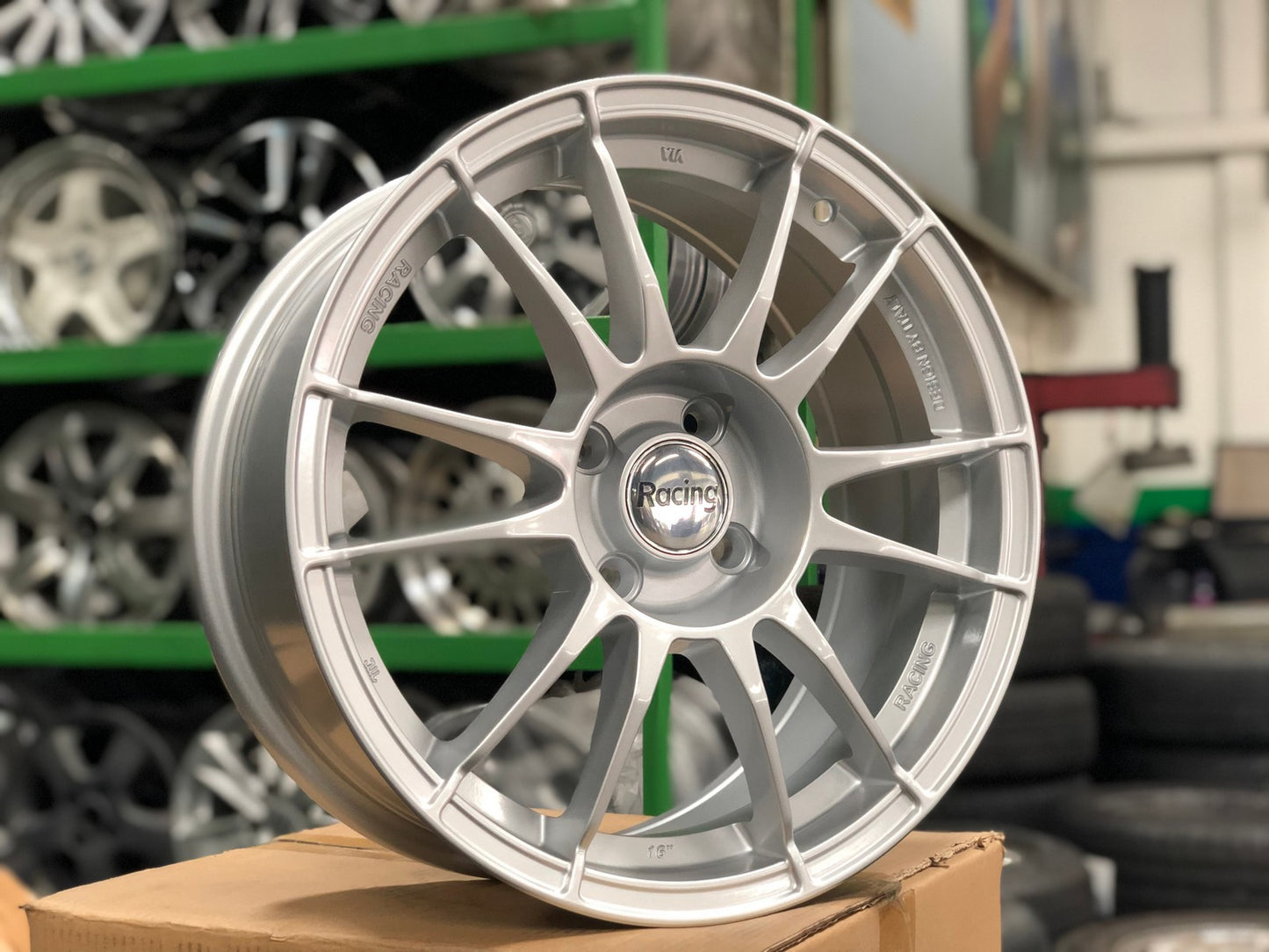 New 15X7 ET35 6050 Rim (4 wheel) Gloss Silver 4X100