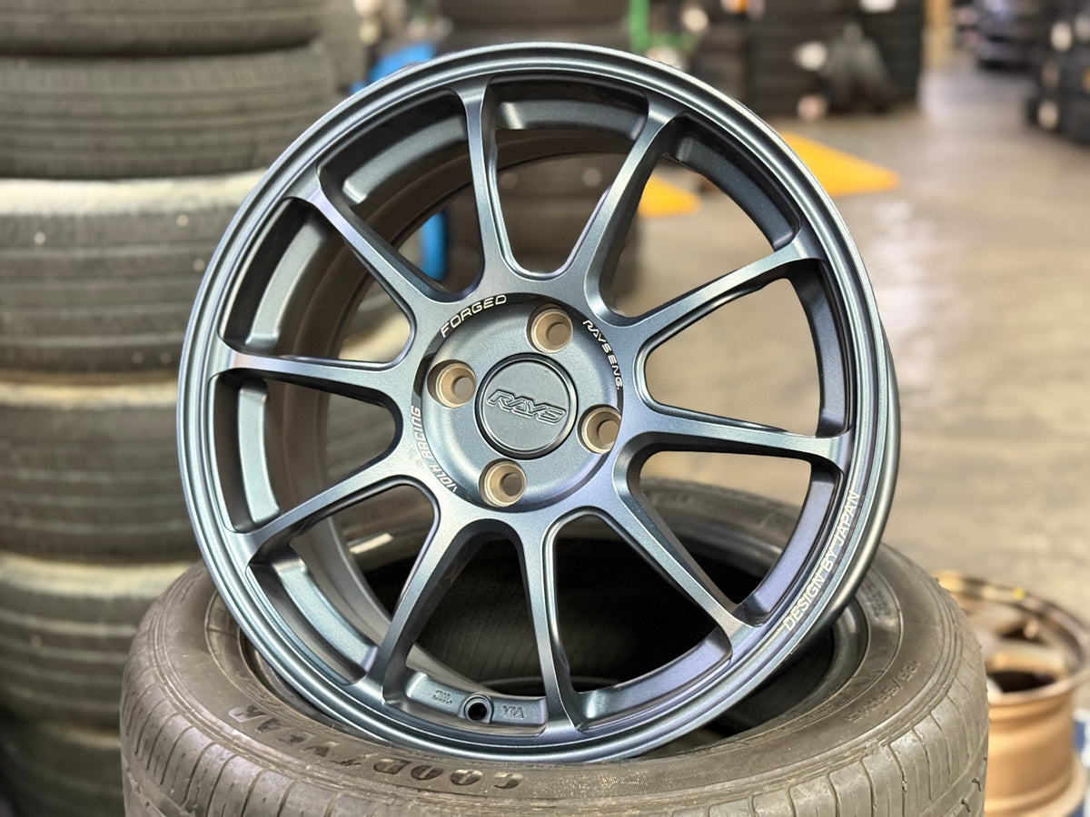 New 16X7 ET40 AOW Flow Formed ZE40 Rim (4 wheel) Matt Blue 4X100