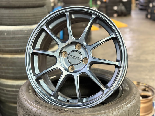 New 16X7 ET40 AOW Flow Formed ZE40 Rim (4 wheel) Matt Blue 4X100