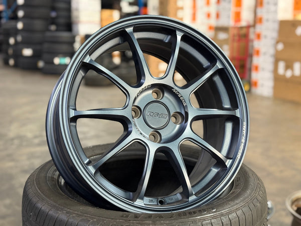 New 16X7 ET40 AOW Flow Formed ZE40 Rim (4 wheel) Matt Blue 4X100