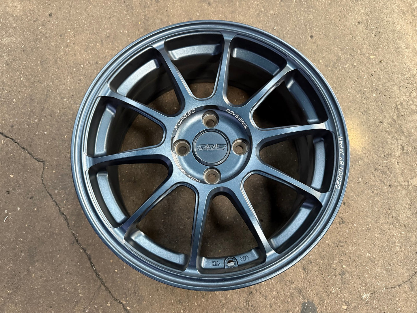 New 16X7 ET40 AOW Flow Formed ZE40 Rim (4 wheel) Matt Blue 4X100