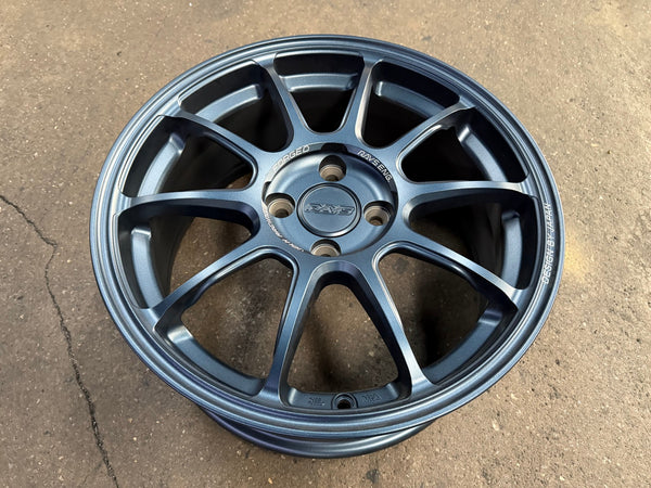 New 16X7 ET40 AOW Flow Formed ZE40 Rim (4 wheel) Matt Blue 4X100