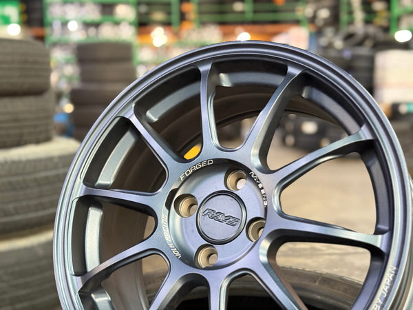 New 16X7 ET40 AOW Flow Formed ZE40 Rim (4 wheel) Matt Blue 4X100